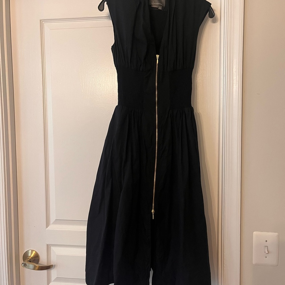 Anthropologie Black Midi Dress - Picture 5 of 6